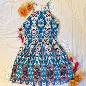 Speechless Patterned Mini Dress